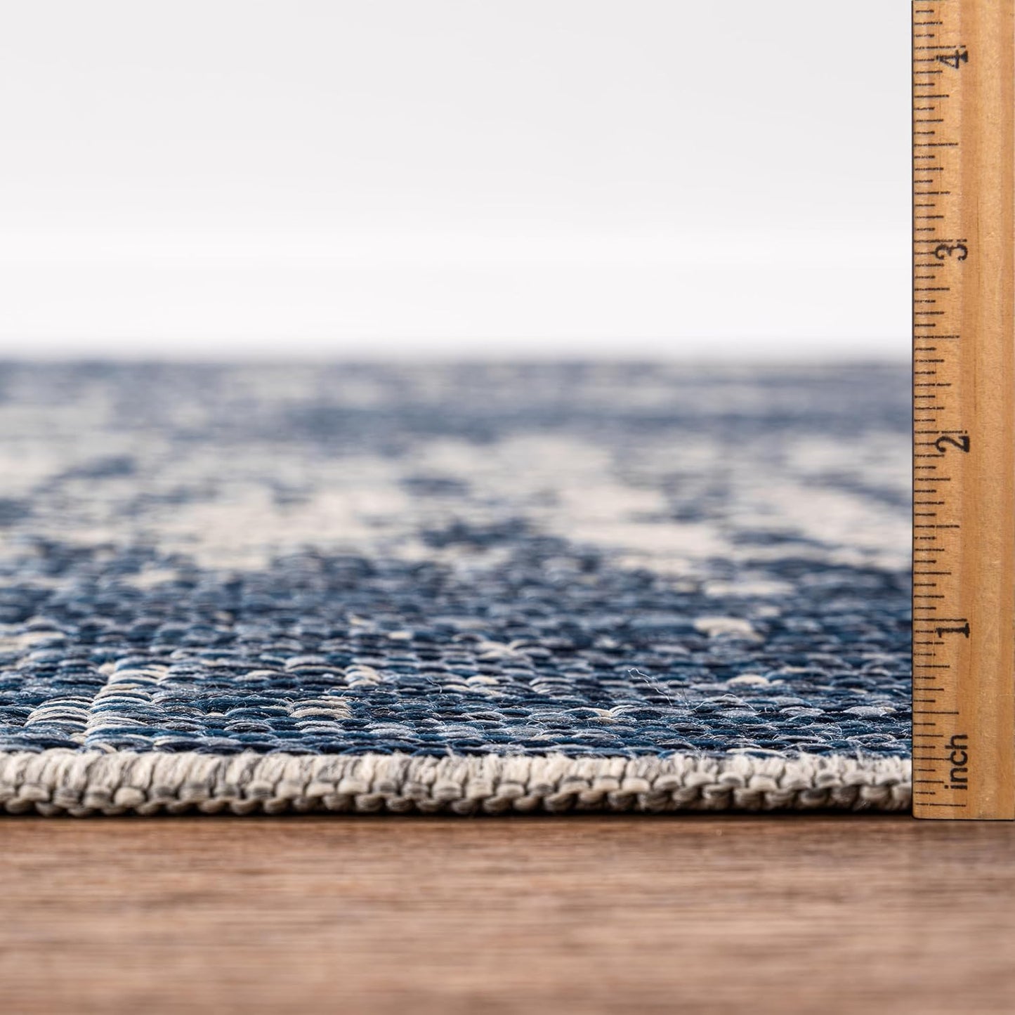 Keen Home Design Terrace Outdoor Area Rug - 12x15 Washable Indoor/Outdoor Rug for Patio, Kitchen, Balcony, Beach, Garden, Deck and Porch, Size: 12'x15'