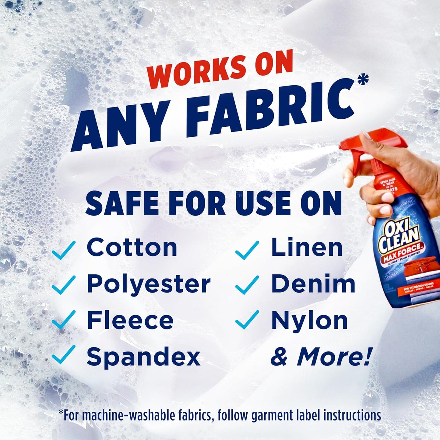 OxiClean Max Force Laundry Stain Remover Spray, 12 Fl. Oz, 3-Pack