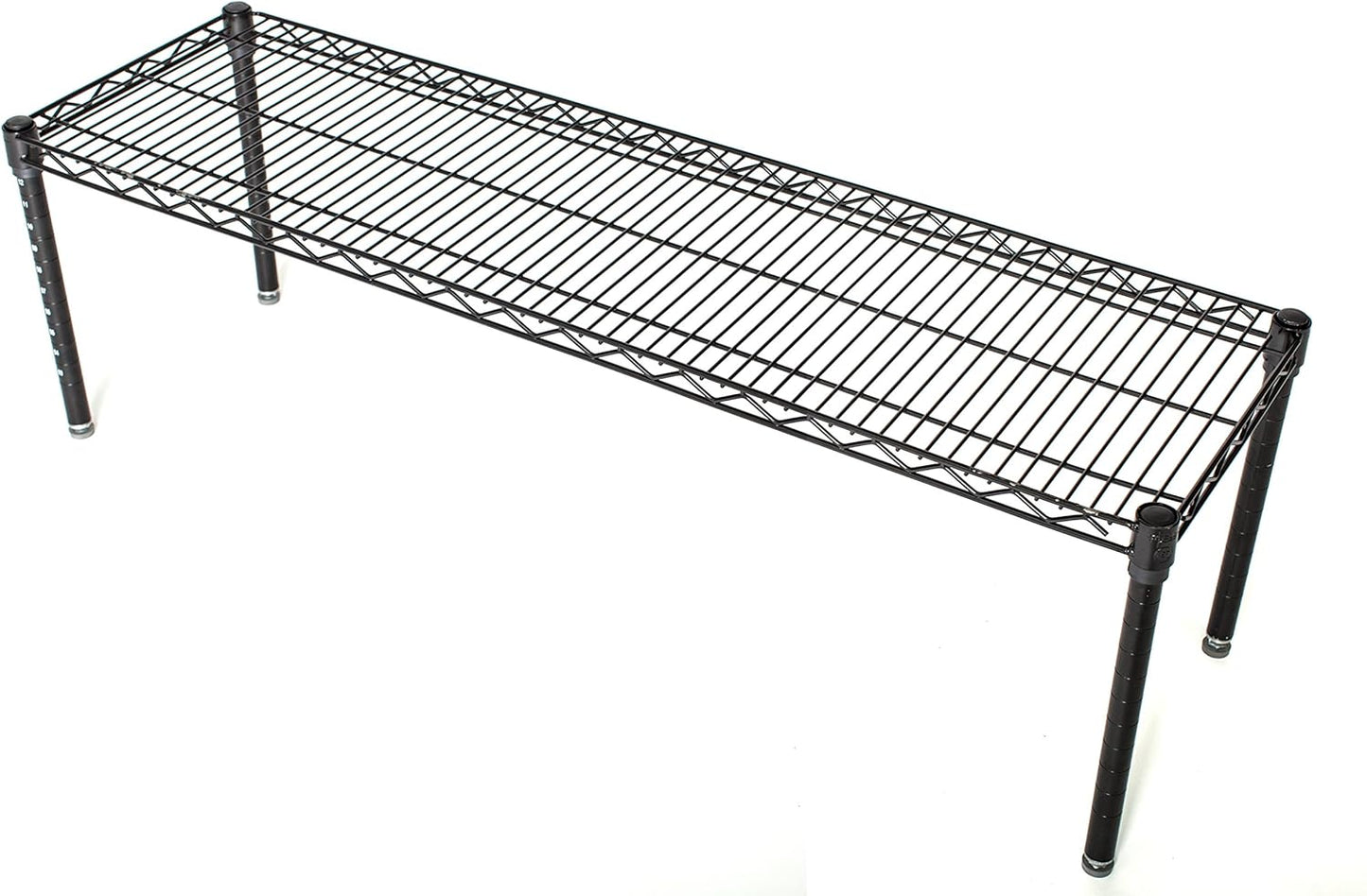 Omega Products Corporation 24" Deep x 36" Wide x 14" High Black Stationary Dunnage Rack