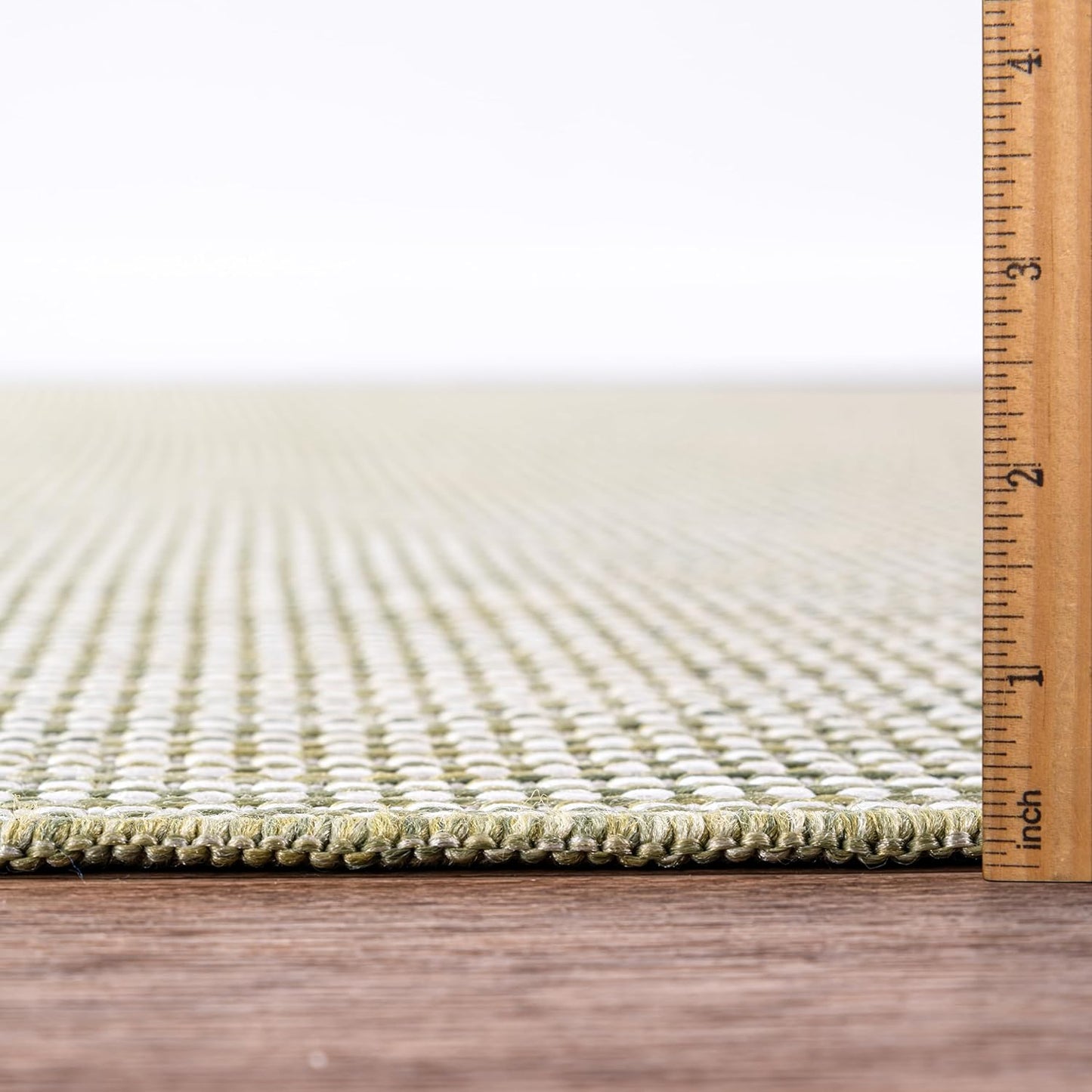 Keen Home Design Terrace Outdoor Area Rug - 6x9 Washable Indoor/Outdoor Rug for Patio, Kitchen, Balcony, Beach, Garden, Deck and Porch, Size: 6'x8'10"