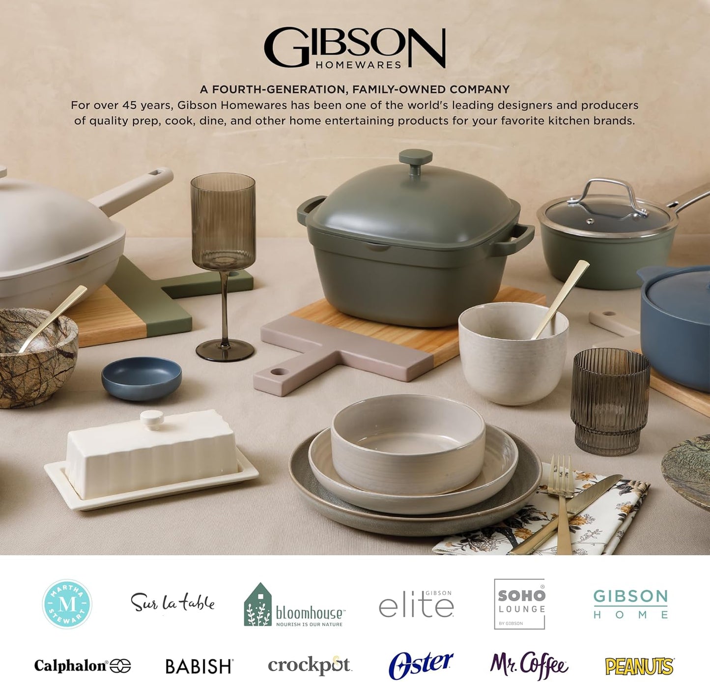 Gibson Elite Nardini 12 Piece (Service for 4) Plates and Bowls Reactive Glaze Dishes Stoneware Ceramic Dinnerware Set - Black and Blue
