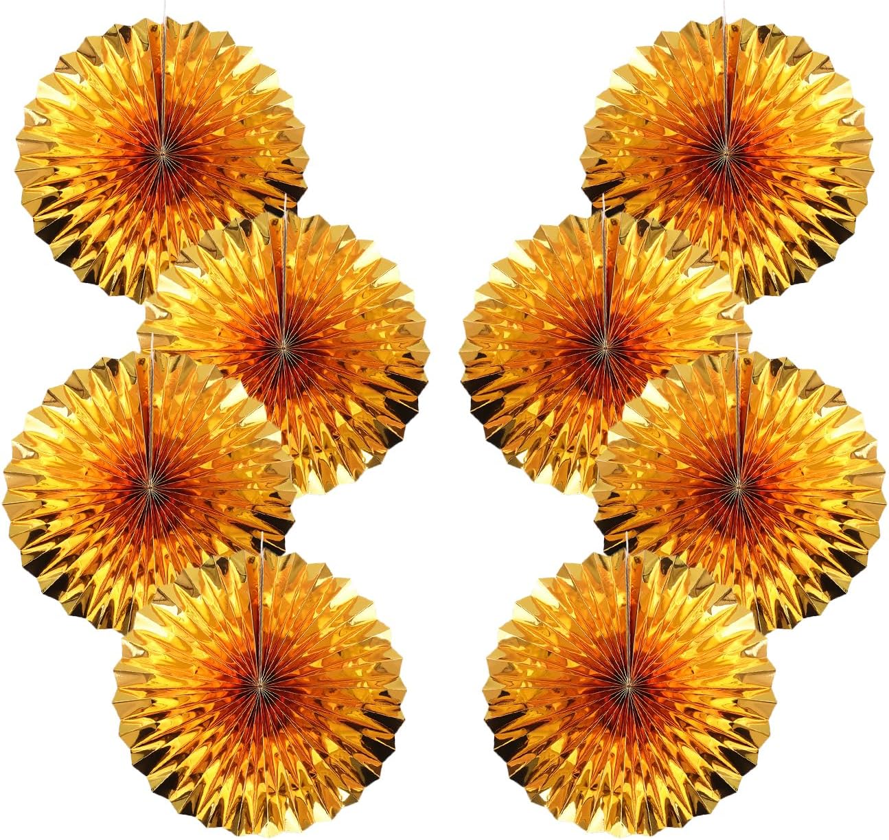 Golden Party Decorations,Engagement Party Decorations 12in,Gold Party Decor, Party Supply Decorations,Gold Wedding Decor,Anniversary Decorations 30 Color DIY Set （Golden）