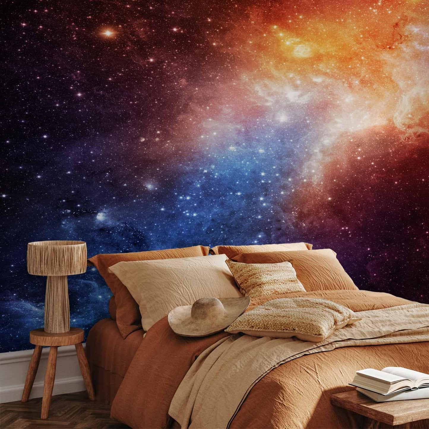 artgeist Premium Wall Mural Cosmos Galaxy 197x138 in - Non-Woven Wallpaper Fleece Wall Decor Photo Print Picture Image Design Home f-B-0057-a-a