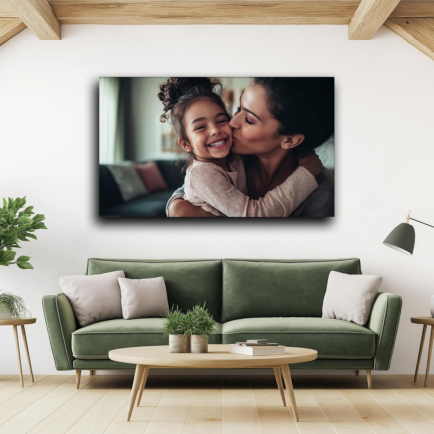 Unframed Rolled Canvas Prints with Your Photos Custom Poster Prints Personalized Your Photo On Canvas for Bedroom Living Room Office 36x24in