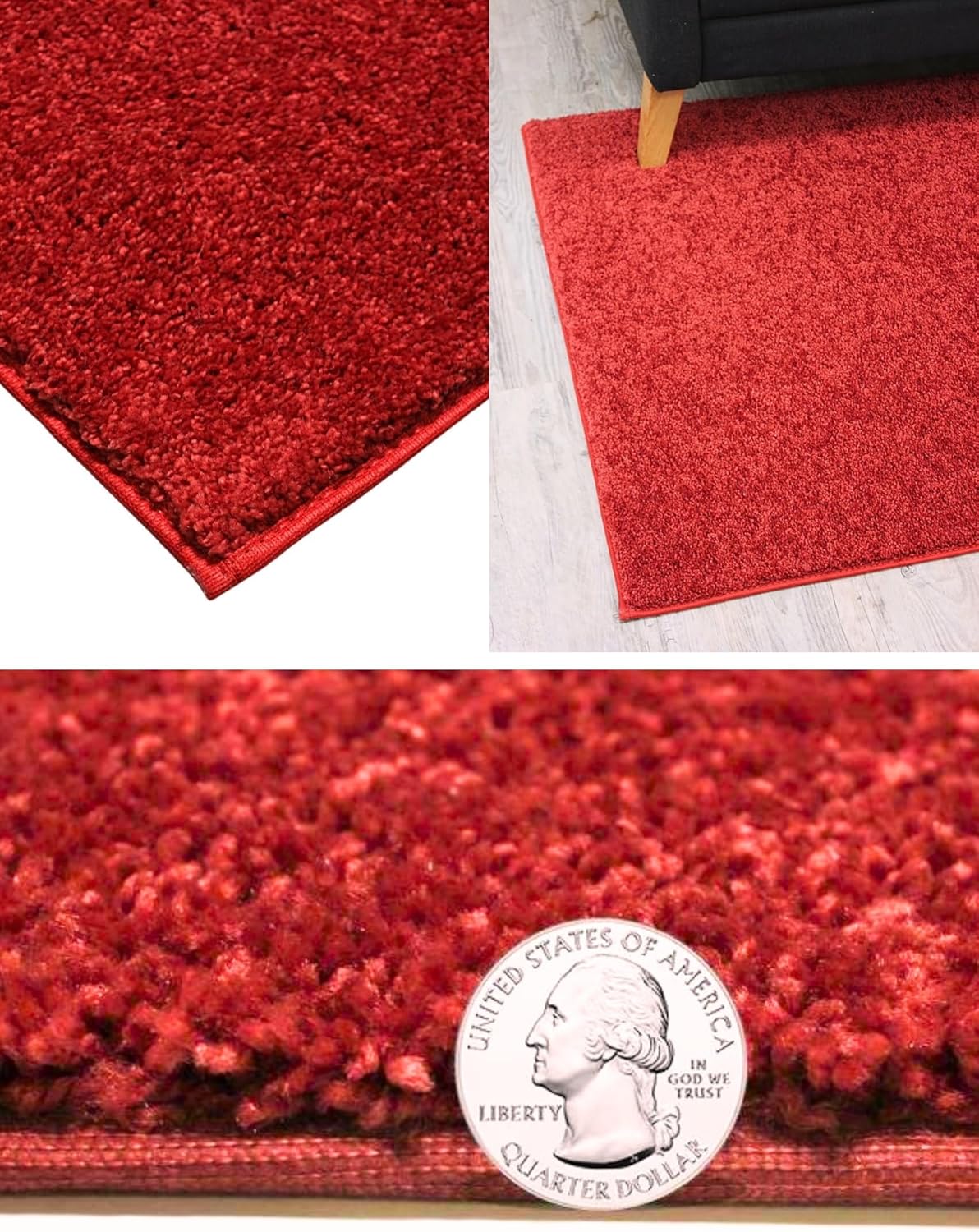 KOECKRITZ Soft and Colorful Kids Classroom Area Rugs (Passes Flammability Pill Test) Many Sizes and Bright Colors to Select from (10' x 14', Fire Engine)