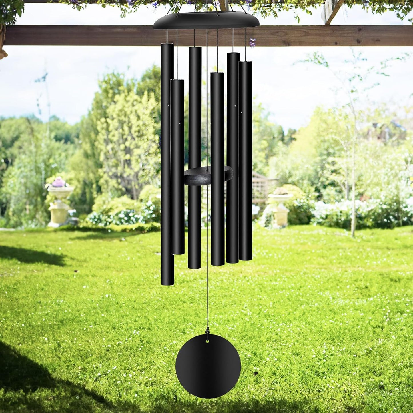 Wind Chimes Outdoor, 38'' Large Memorial Wind Chimes for Outside Deep Tone, Wind Chime Gifts for Garden Hanging Decor, Sympathy Gift