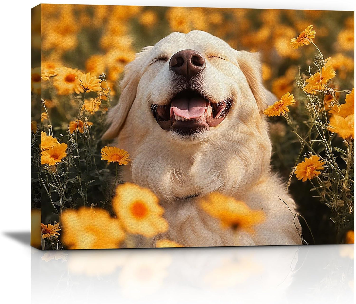 Ship Next Day - Custom Canvas Prints with Your Photos, Personalized Canvas with Pictures Print for Wall Art Bedroom, Customized Photo Gifts for Couple Men Women Mom Baby Dog Family - 16"W x 12"L