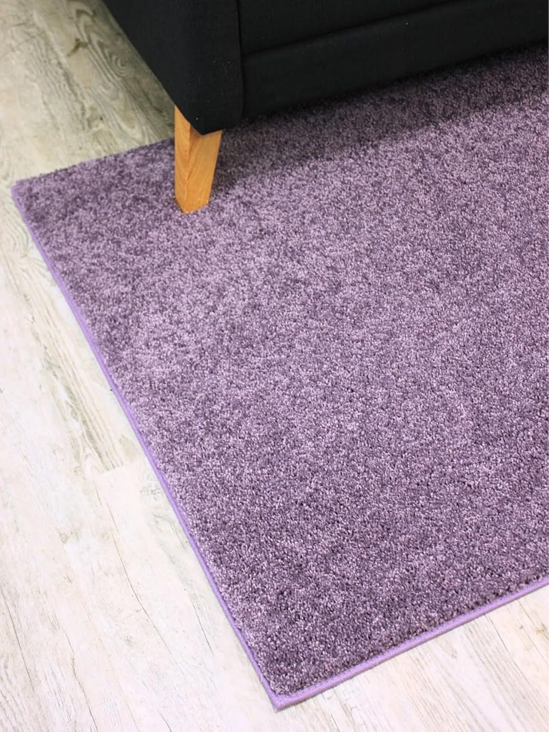 KOECKRITZ Soft and Colorful Kids Classroom Area Rugs (Passes Flammability Pill Test) Many Sizes and Bright Colors to Select from (7' x 7', Lavender)