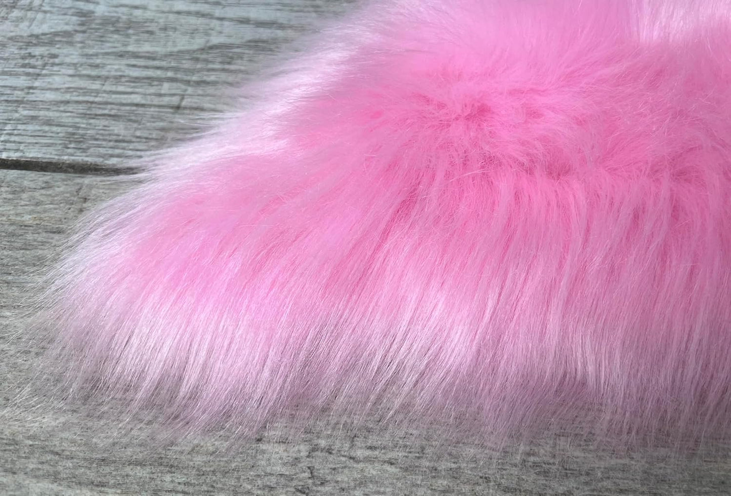 LAMBZY Faux Sheepskin Super Soft Hypoallergenic Free Shape Silky Shag Rug, Luxury Shaggy Plush Carpet for Bedrooms Living Kids Room Sofa Rugs (Pink, Decto 10 Pelts 6'x10')