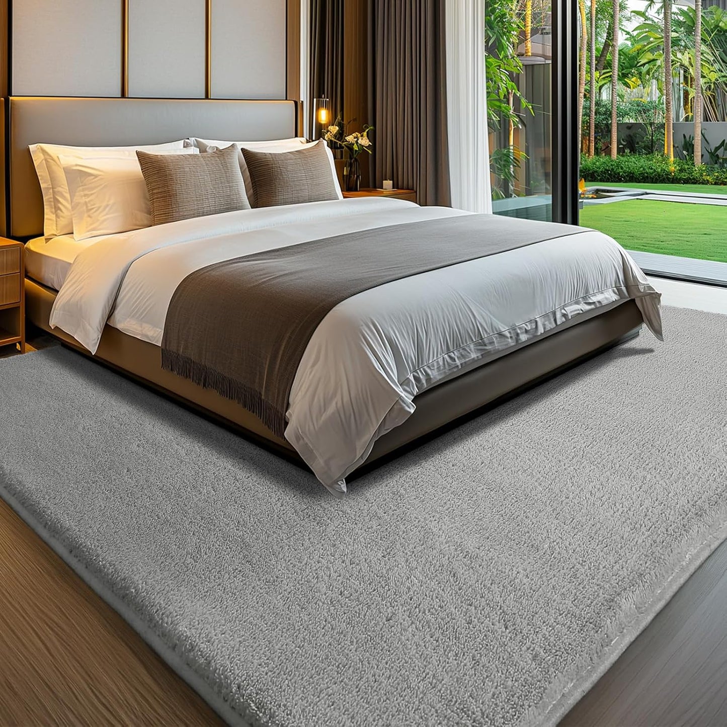 Sour Lemon 6x9 Area Rugs for Living Room, Soft Large Area Rug Fluffy Rugs for Bedroom，Machine Washable Area Rug Non Slip Carpet Rug for Living Room Playroom Kids Room Home Decor