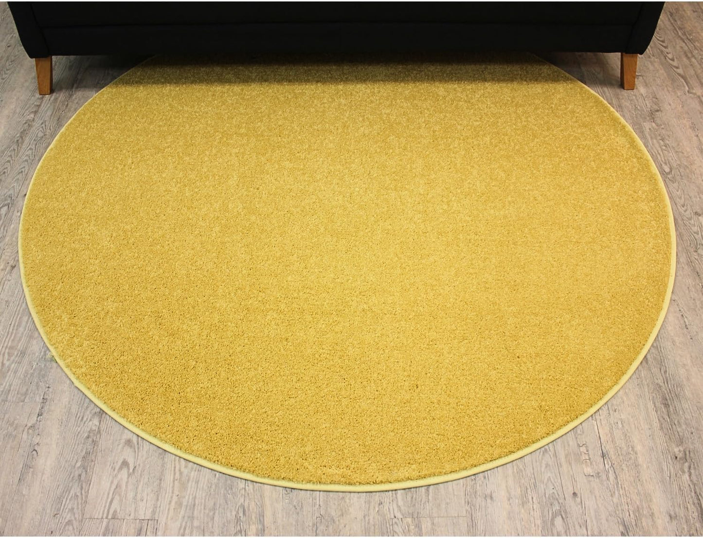 KOECKRITZ Soft and Colorful Kids Classroom Area Rugs (Passes Flammability Pill Test) Many Sizes and Bright Colors to Select from (7' Round, Lemon)