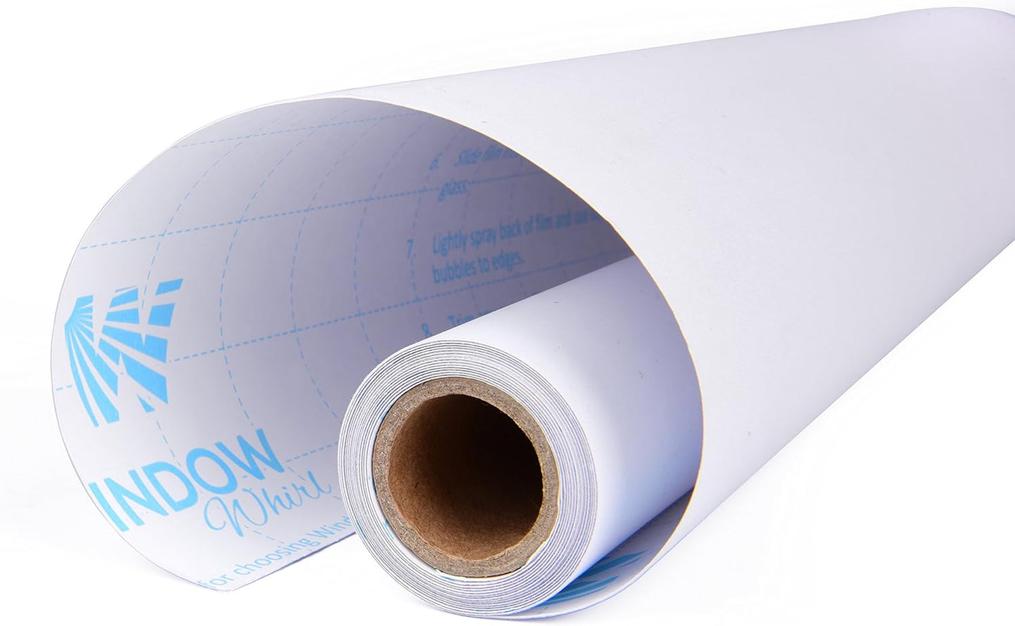 Privacy Window Film: Translucent Static Cling Treatment for Home Security and Decorative Frosted Glass Effect - No Residue, Heat Control, UV Prevention, Easy Removal (Winter Frost, 36 x 288 inches)