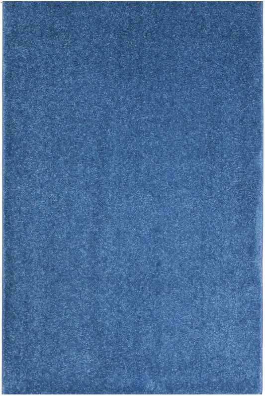 KOECKRITZ Soft and Colorful Kids Classroom Area Rugs (Passes Flammability Pill Test) Many Sizes and Bright Colors to Select from (6' x 6', Royal)
