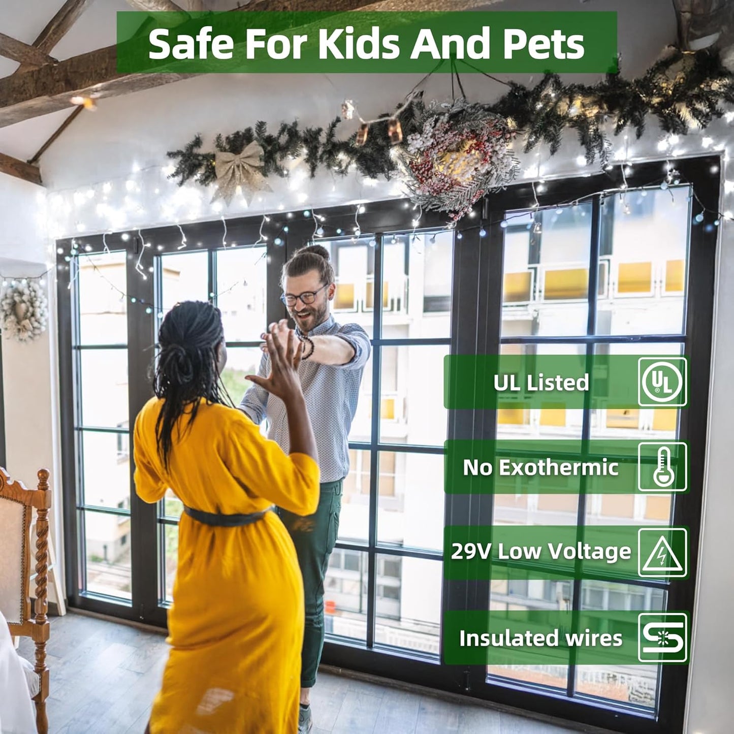 666 LED 66FT Icicle Lights Waterproof- 148 Drops 12 Modes Christmas Light with Memory Timer, Dimmable Christma TreeLights for Roof Balcony Holiday Gifts Cool White