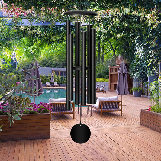 Wind Chimes for OutsideDeep Tone, 45 in Large Wind Chimes Outdoor, Wind Chime Gifts for mom/Grandma, Christmas, Garden Décor