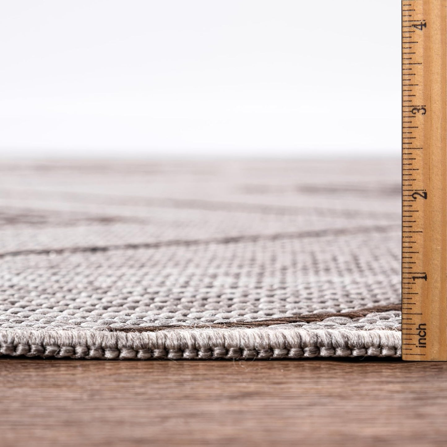 Keen Home Design Terrace Outdoor Runner Rug - 2x12 Washable Indoor/Outdoor Rug for Patio, Kitchen, Balcony, Beach, Garden, Deck and Porch, Size: 2'2"x11'10"