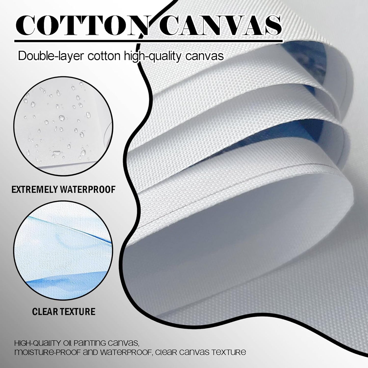 CHATYOUNG Living Room Wall Art - Tenacious Tree of Life Teal Blue Leaves Theme Large Paintings Canvas Framed Wall Picture for Office Bedroom Kitchen Office Home Decor 40"x20"