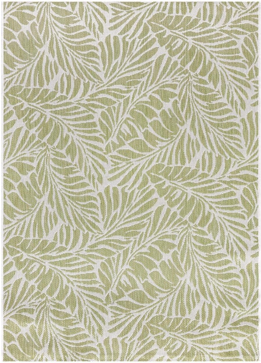 Keen Home Design Terrace Outdoor Area Rug - 10x14 Washable Indoor/Outdoor Rug for Patio, Kitchen, Balcony, Beach, Garden, Deck and Porch, Size: 10'x14'