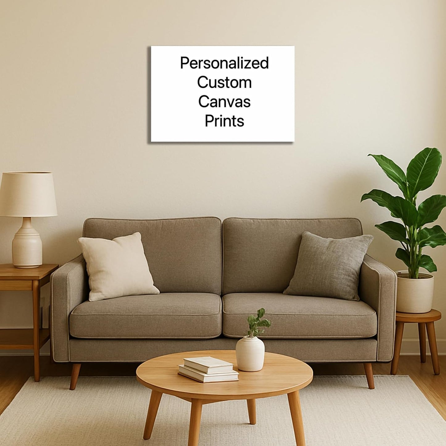 Personalized Custom Poster Prints: 8L x 12W Photo On Canvas Transform Your Photos into Stunning Unframed Wall Art Digitally Printed (8L x 12W, Unframed)