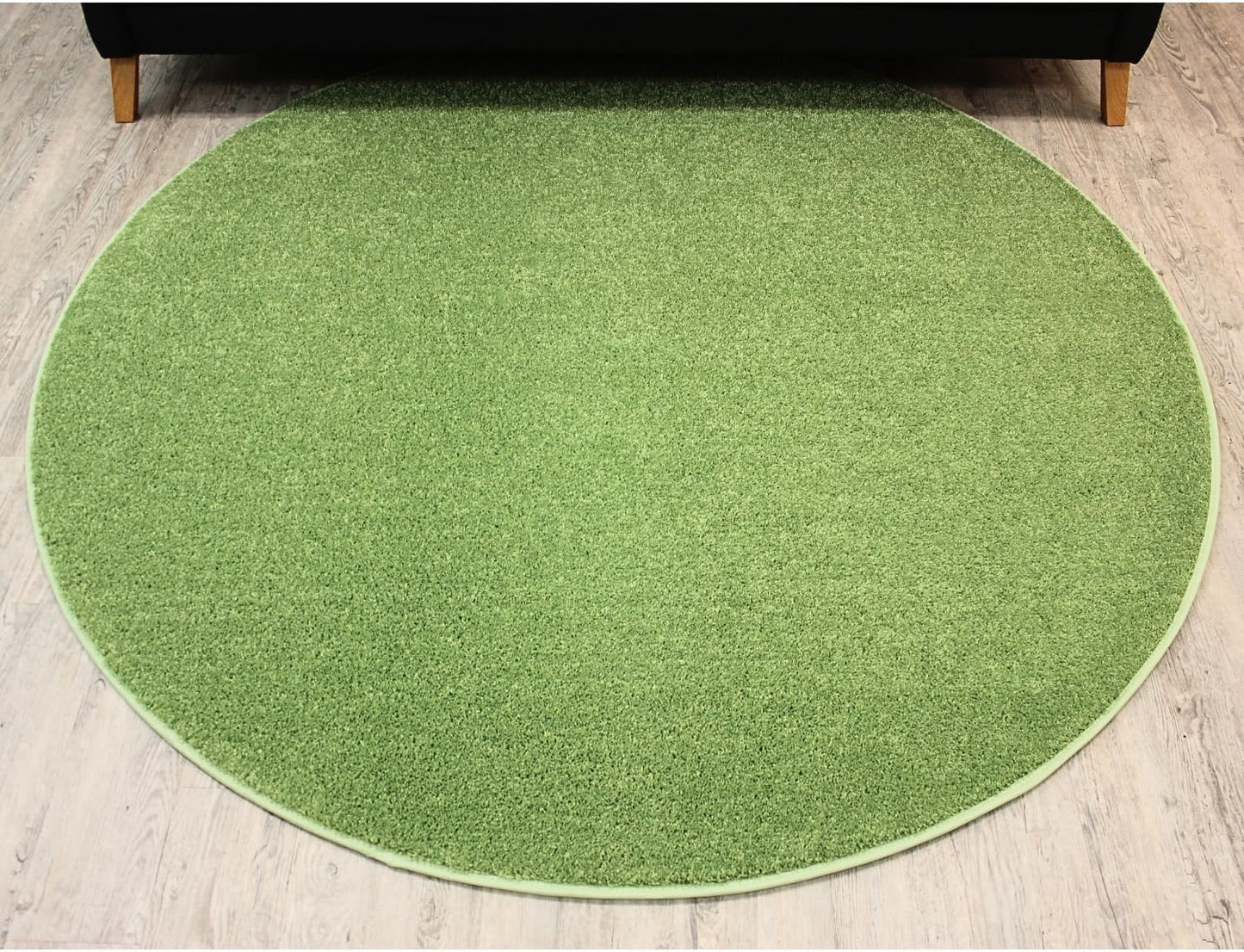 KOECKRITZ Soft and Colorful Kids Classroom Area Rugs (Passes Flammability Pill Test) Many Sizes and Bright Colors to Select from (3' Round, Lime)