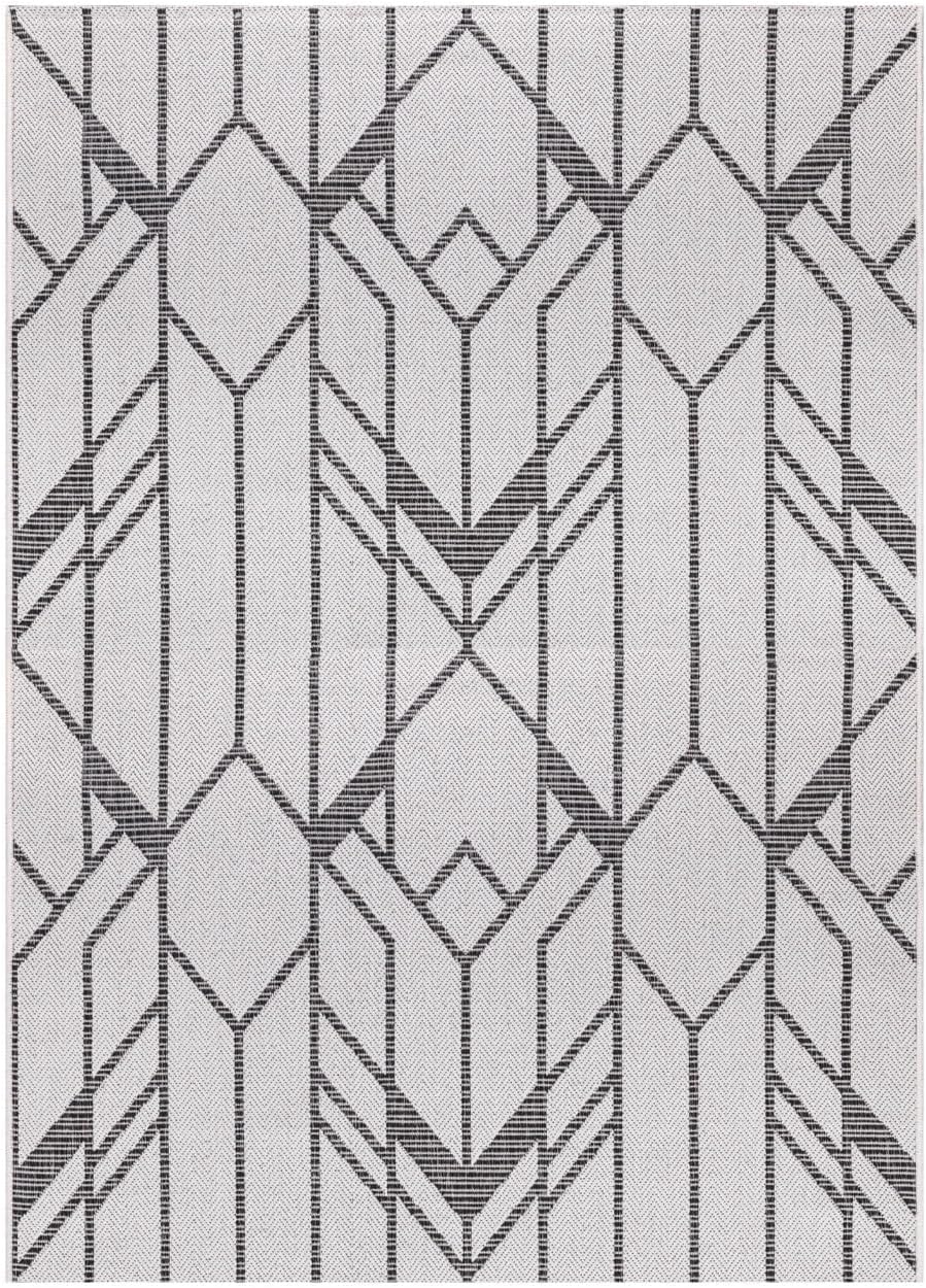 Keen Home Design Terrace Outdoor Area Rug - 10x14 Washable Indoor/Outdoor Rug for Patio, Kitchen, Balcony, Beach, Garden, Deck and Porch, Size: 10'x14'