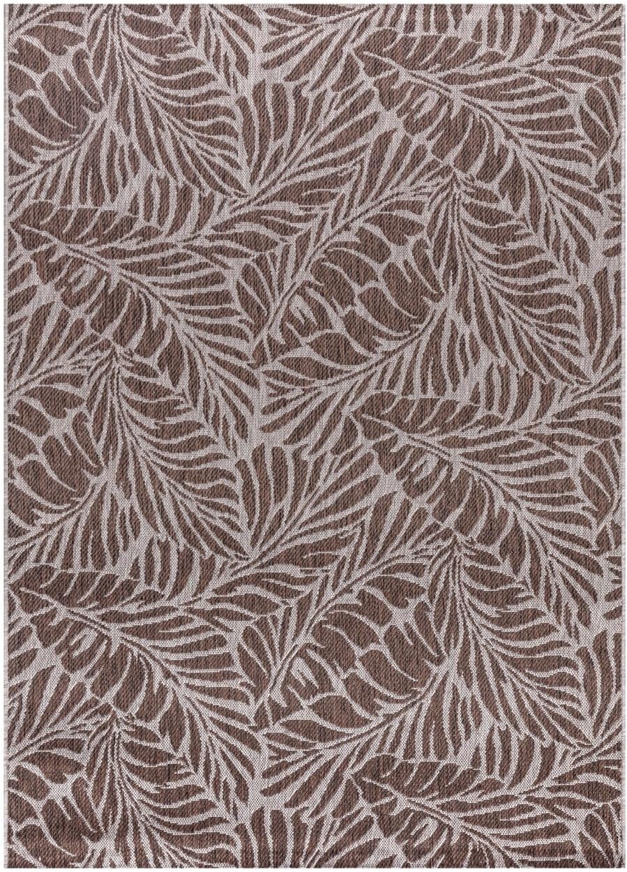 Keen Home Design Terrace Outdoor Area Rug - 6x9 Washable Indoor/Outdoor Rug for Patio, Kitchen, Balcony, Beach, Garden, Deck and Porch, Size: 6'x8'10"