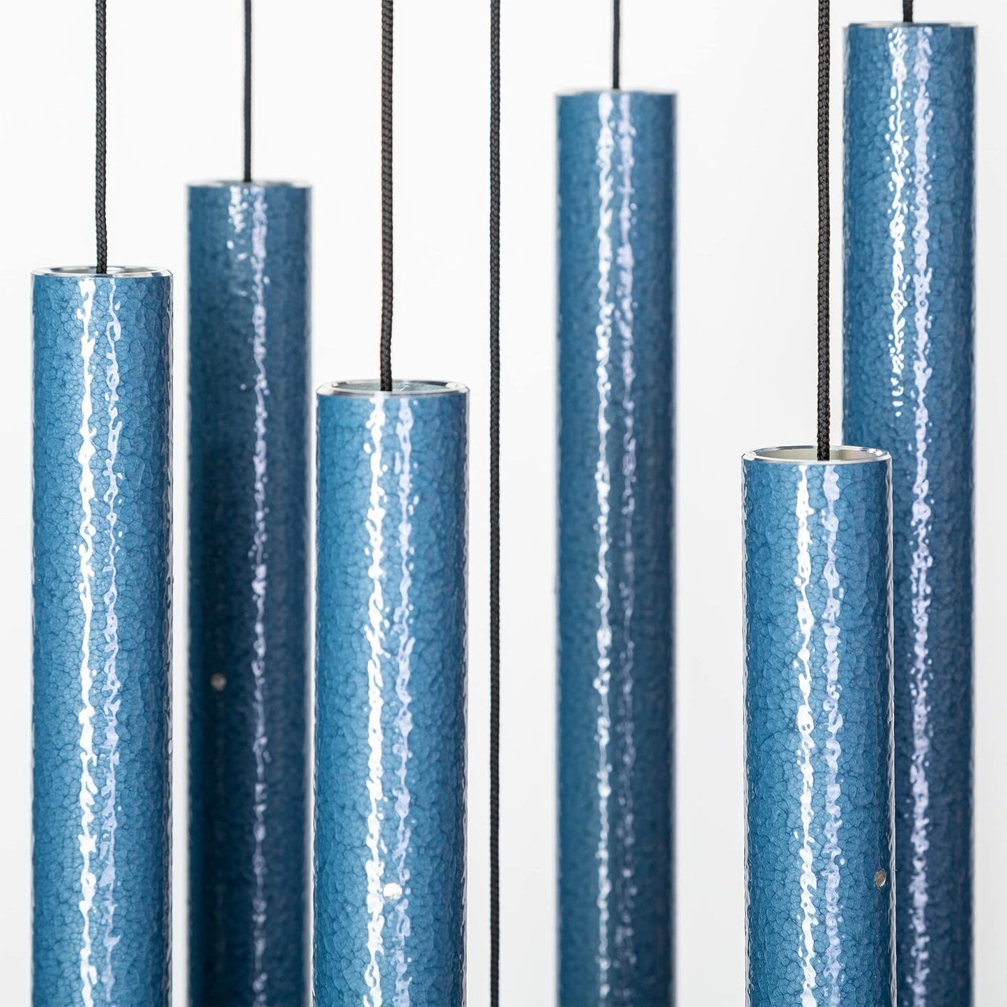 Corinthian Bells by Wind River - 30 inch Sky Blue Wind Chime for Patio, Backyard, Garden, and Outdoor Decor (Aluminum Chime) Made in The USA