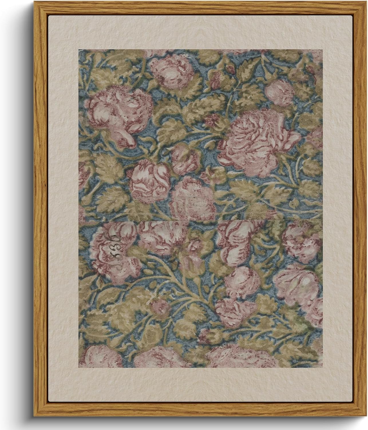 VIYYIEA Framed Canvas Wall Art Home Decor Classical Flower Oil Paintings for Wall Decorations Botanical Canvas Wall Art Vintage Farmhouse Decor for Bedroom Living Room Bathroom Decor 8x10in