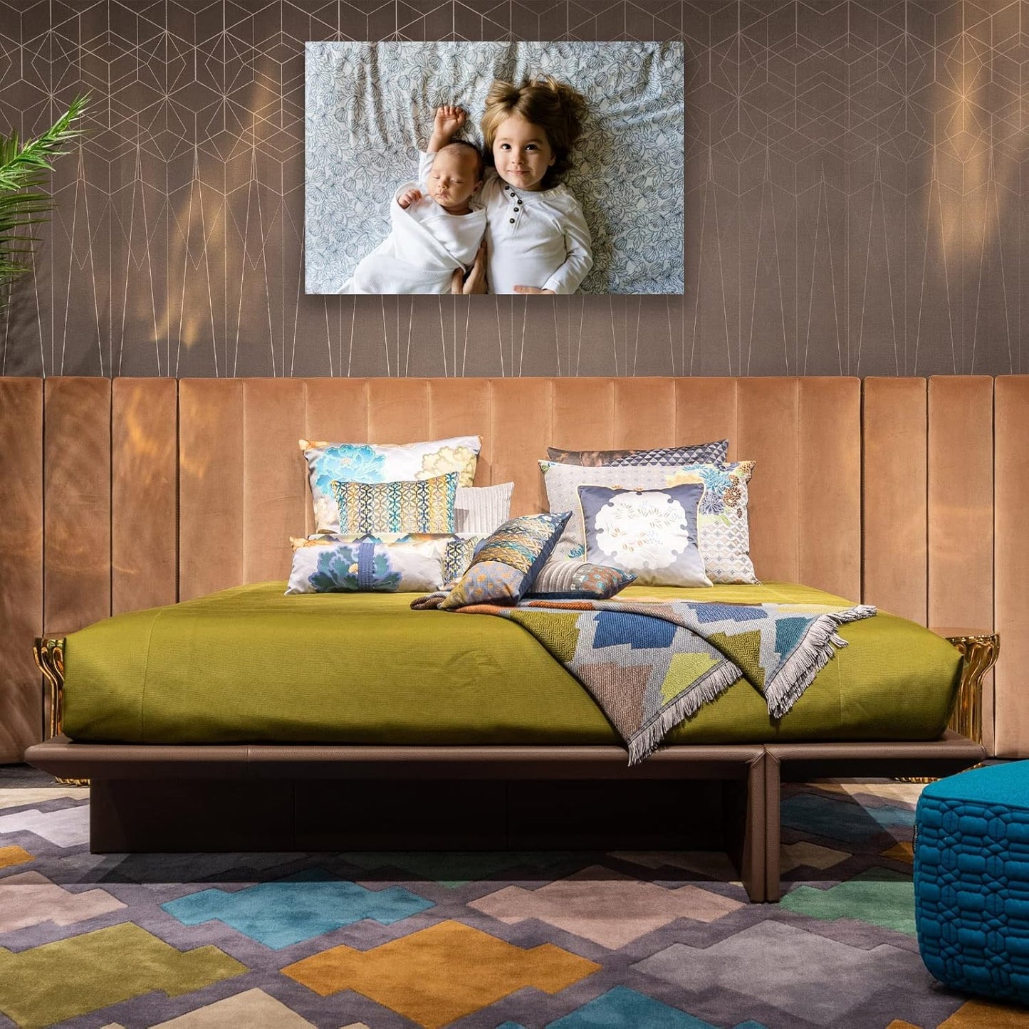 Custom Canvas Prints with Your Photos Custom Wall Art Personalized Canvas Pictures for Pet/Family Gifts for Mom/Men/Women (24'' W x 30'' H)