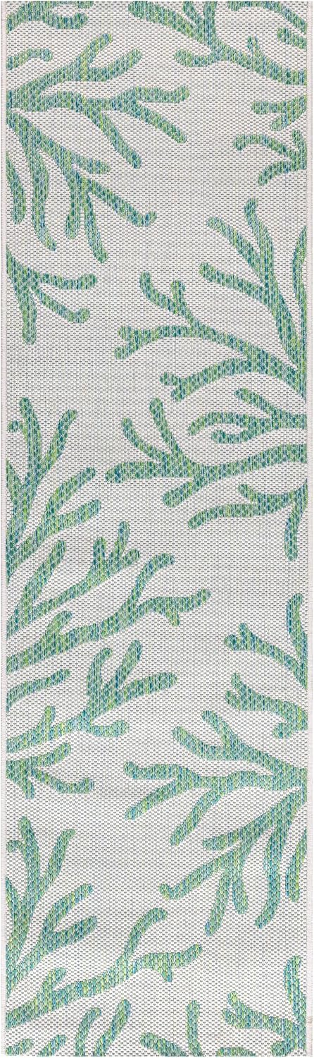 Keen Home Design Terrace Outdoor Runner Rug - 2x6 Washable Indoor/Outdoor Rug for Patio, Kitchen, Balcony, Beach, Garden, Deck and Porch, Size: 2'2"x5'7"