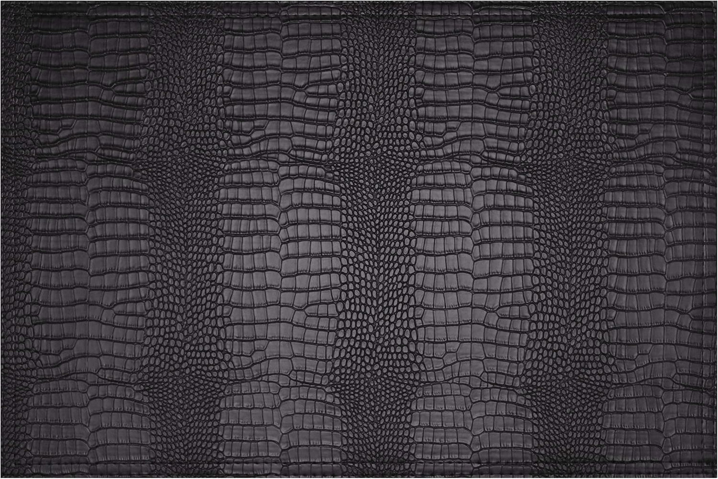 Jovono Faux Leather Hardboard Placemats, Set of 8 PU Table Mats, Easy to Clean, Heat & Stain Resistant for Office Conference Table, Dining Home Decor